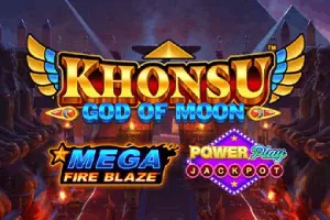 Playtech : Mega Fire Blaze: Khonsu God of Moon PowerPlay Jackpot - JOOX138