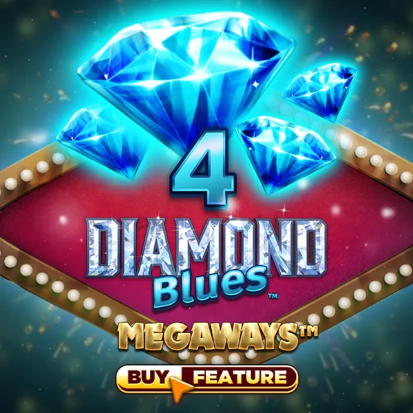 Microgaming : 4 Diamond Blues&trade; - Megaways&trade; - JOOX138