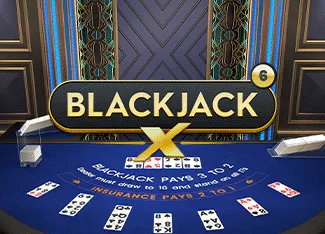 Blackjack X 6 - Azure - JOOX138