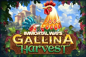 Playtech : Immortal Ways Gallina Harvest - JOOX138