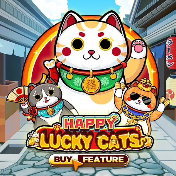 Microgaming : Happy Lucky Cats - JOOX138