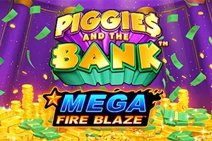 Playtech : Mega Fire Blaze: Piggies and the Bank™ PPJP - JOOX138
