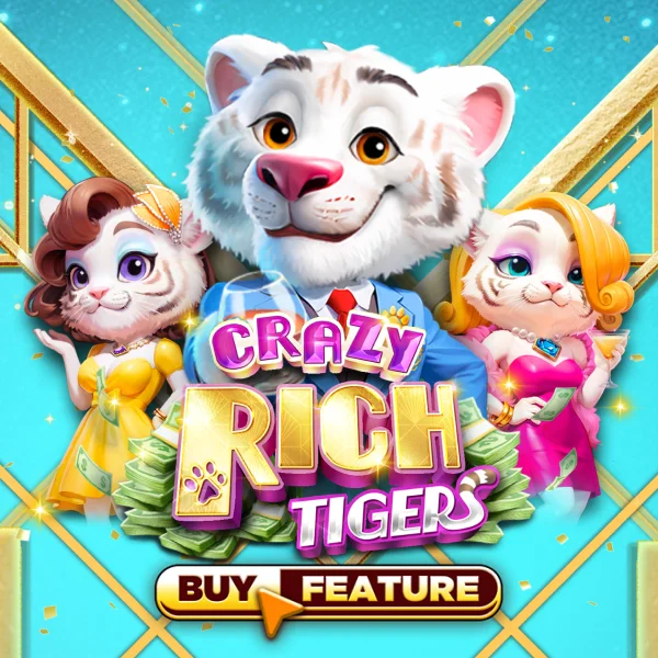 Microgaming : Crazy Rich Tigers - JOOX138