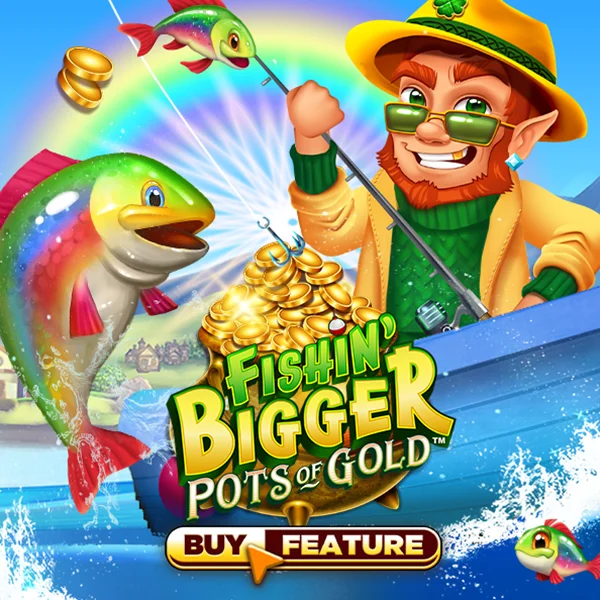 Microgaming : Fishin Bigger Pots of Gold - JOOX138